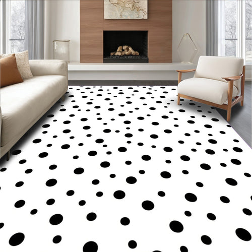 Abstract Dot Pattern Rug