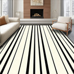 Bold Vertical Stripe Pattern Rug