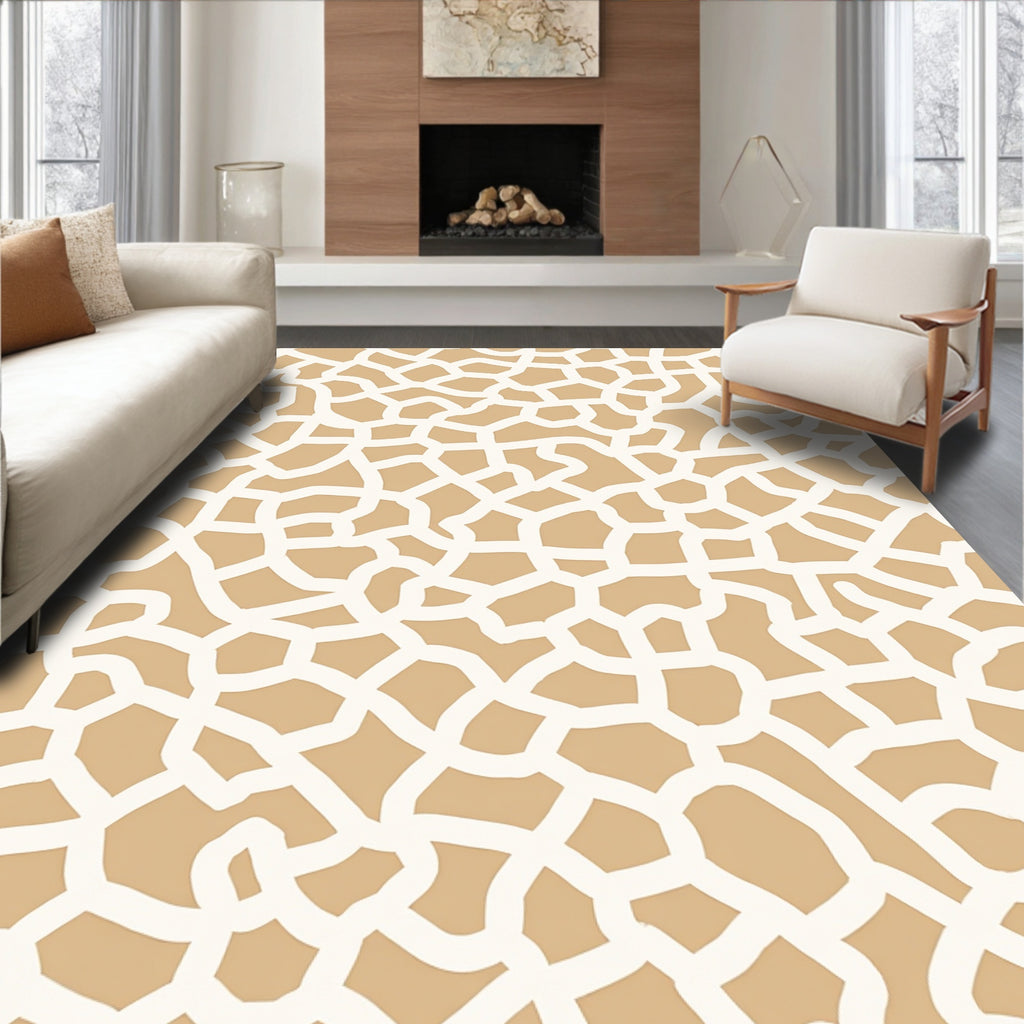 Animal Print Organic Lines Rug