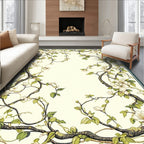Botanical Flourish Vine and Blossom Rug