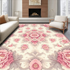 Ornate Floral Mandala Design Rug