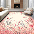 Whimsical Garden Floral Bloom Rug