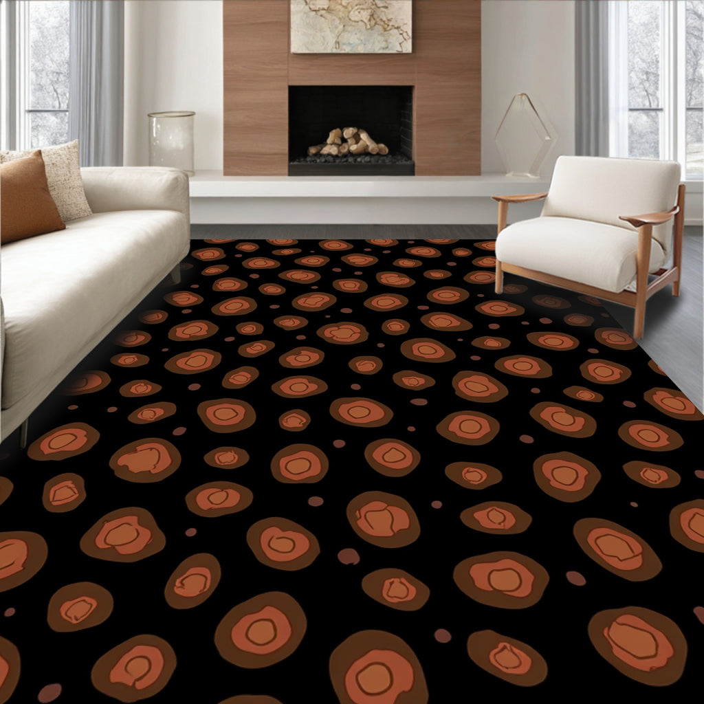 Aesthetic Aabstract Print Pattern Rug