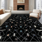 Webbed Insect And Spider Collection Rug