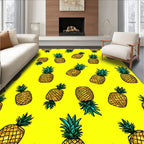 Yellow Pineapple Pattern Design Rug