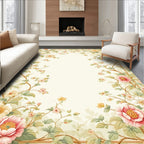 Vintage Floral Vine Pattern Rug