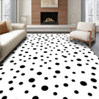 Random Dot Pattern Design Rug
