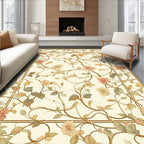 Elegant Vine Floral Pattern Rug
