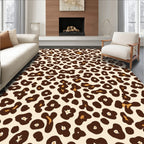 Bold Leopard Spotted Pattern Rug