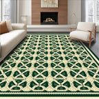 Geometric lattice pattern Rug