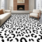 Abstract Spotted Graphic Pattern Rug
