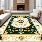 Classic Floral Swirls Repeating Pattern Rug