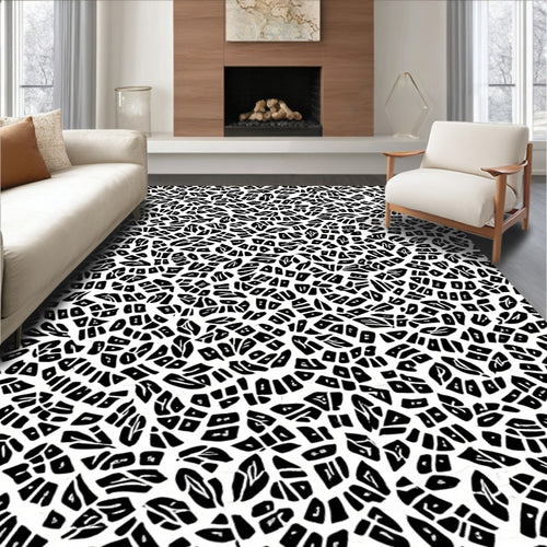 Abstract Organic Pattern Rug