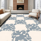 Soft Blush Cloud Pattern Rug