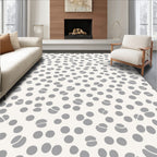 Scattered Circle Abstract Pattern Rug