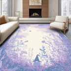 Enchanted Forest Gnome Whimsical Patterns Rug