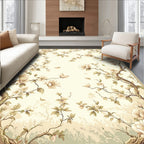 Vintage Floral Tree Branches Rug
