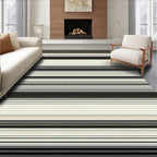 Delicate Striped Subtle Contrast Rug