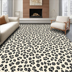 Small Floral Garden Motif Rug