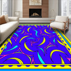 Bold Abstract Shapes Dynamic Rug