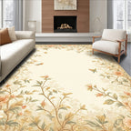 Vintage Floral Scrollwork Delight Rug