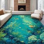 Aquatic Reef Foliage Delight Rug