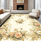 Classic Floral Vine Intricate Pattern Rug