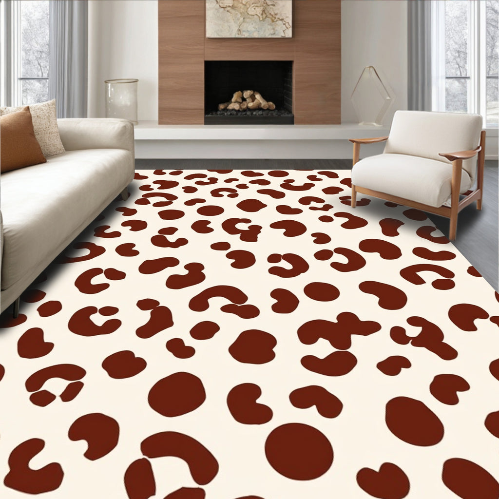 Animal Spots Abstract Pattern Rug