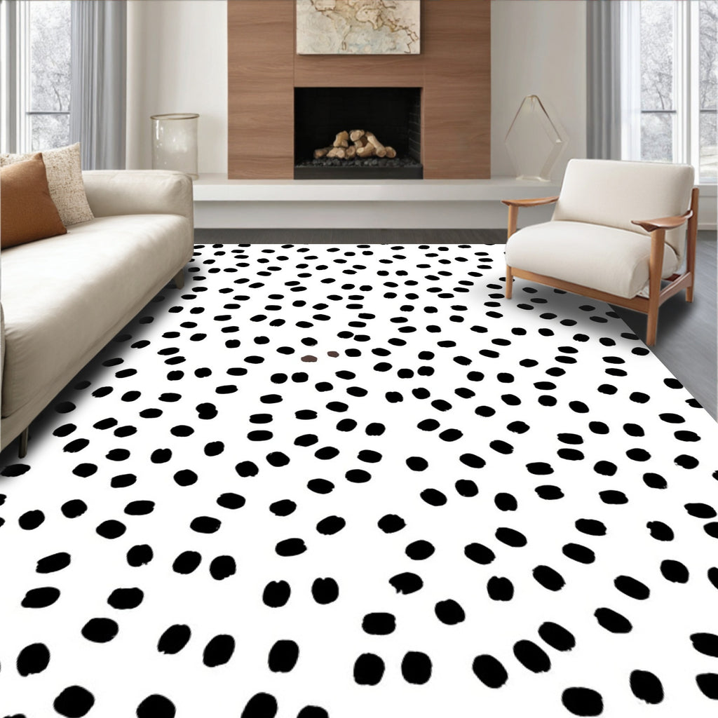 Playful Dot Pattern Rug