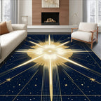 Starburst Cosmic Pattern Rug