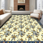 Classic Floral Damask Pattern Rug