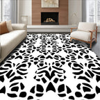 Bold Abstract Organic Pattern Rug