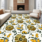 Charming Floral Pattern Design Rug
