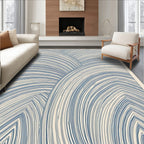 Abstract Ripple Pattern Rug