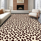 Classic Cheetah Spot Pattern Design Rug