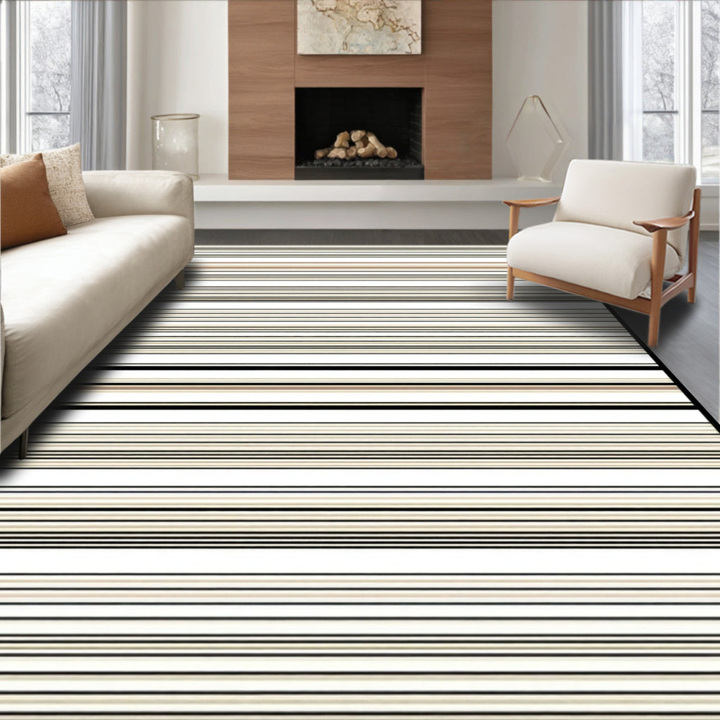 Classic Striped Line Design Rug