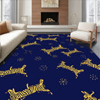 Bold Zebra Stripes Animal Pattern Rug