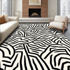 Bold Abstract Line Art Rug