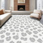 Abstract Pebble Arrangement Rug