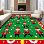 Festive Soldier Collection Garden Rug