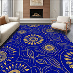 Bold Floral Vine Pattern Design Rug