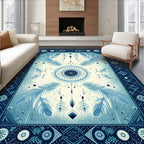 Dreamcatcher Feather Tribal Pattern Rug