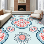 Vintage Floral Medallion Patterns Rug