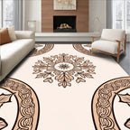 Classic Floral Medallion Patterned Rug