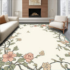 Floral Garden Branch Pattern Rug