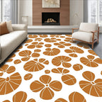 Abstract Floral Pattern Design Rug