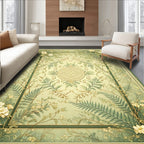 Ornate Floral Vine Pattern Rug