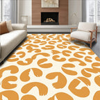 Abstract Animal Print Brushstroke Rug