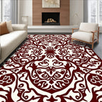 Ornate Vine Floral Intricate Pattern Rug