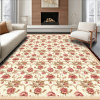 Antique Floral Vine Pattern Rug